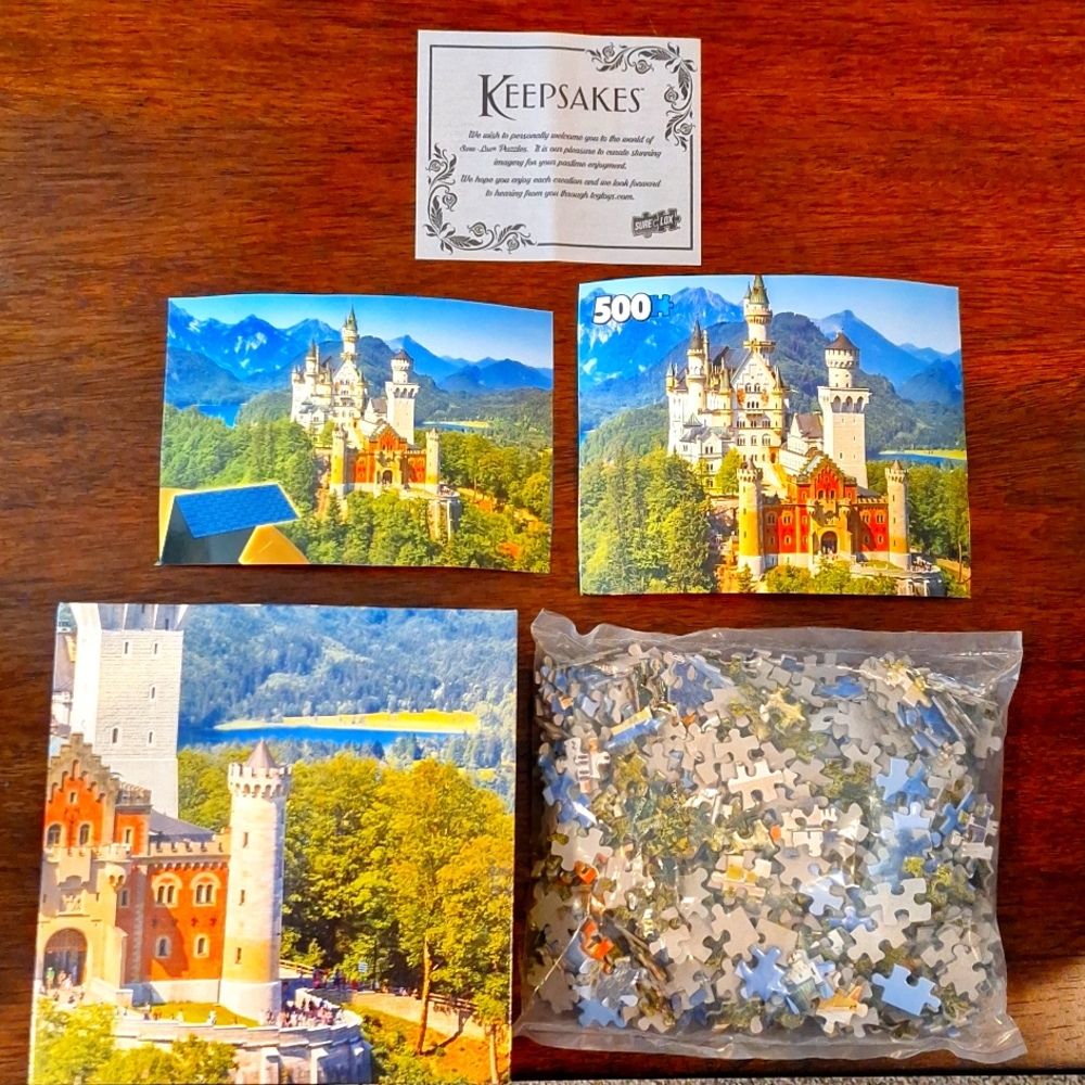Puzzle with Magntic Closing Box